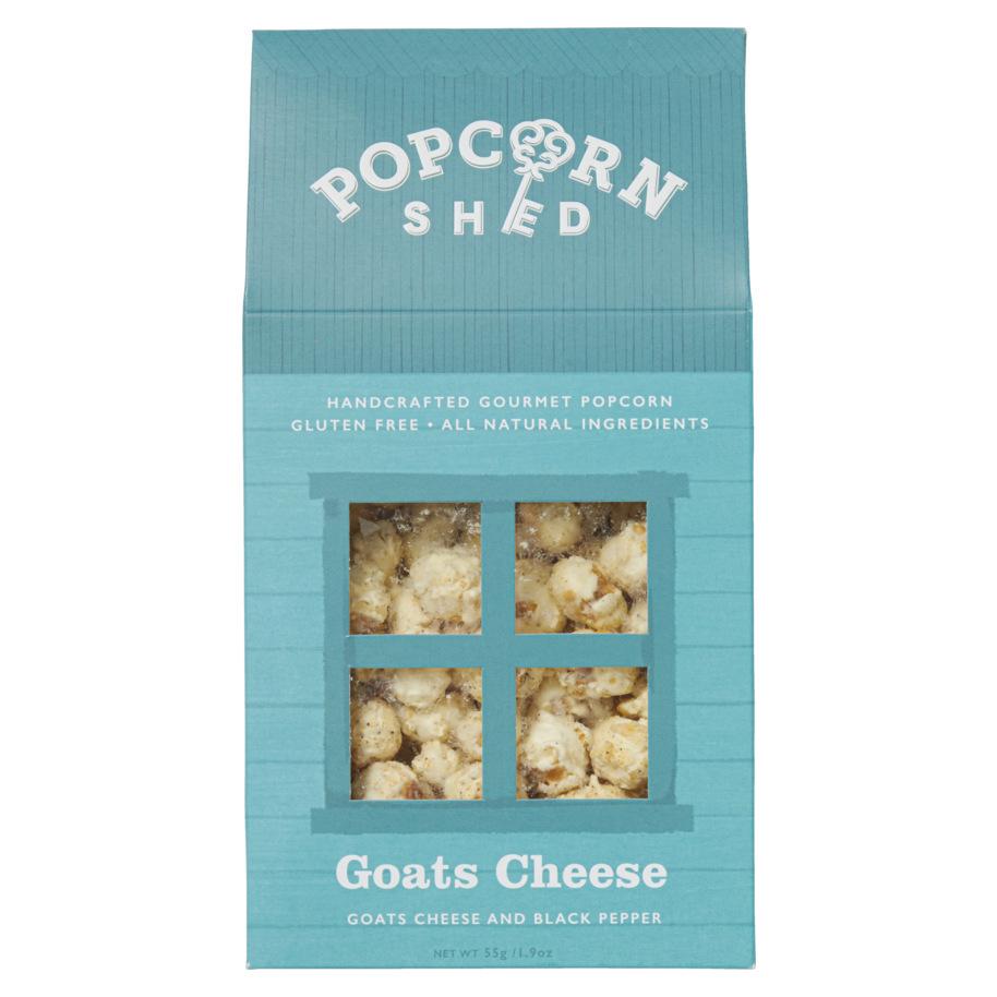 GOAT'S CHEESE AND BLACK PEPPER POPCORN