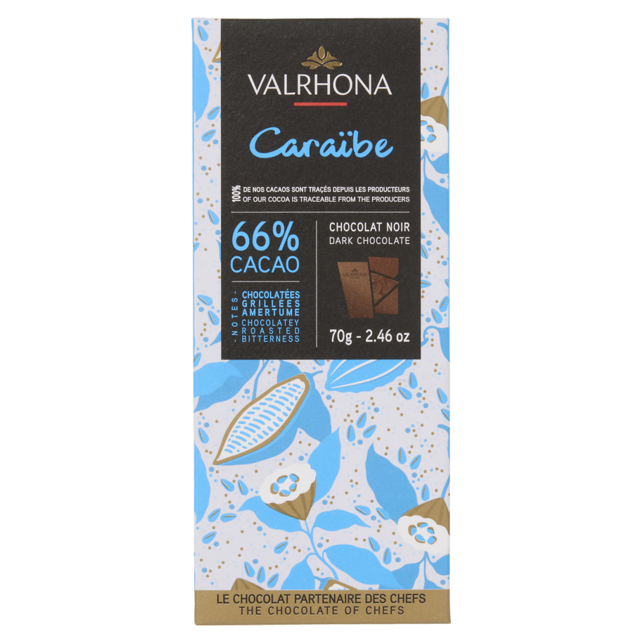 CHOCOLATE BAR 66% GRAND CRU CARAIBE