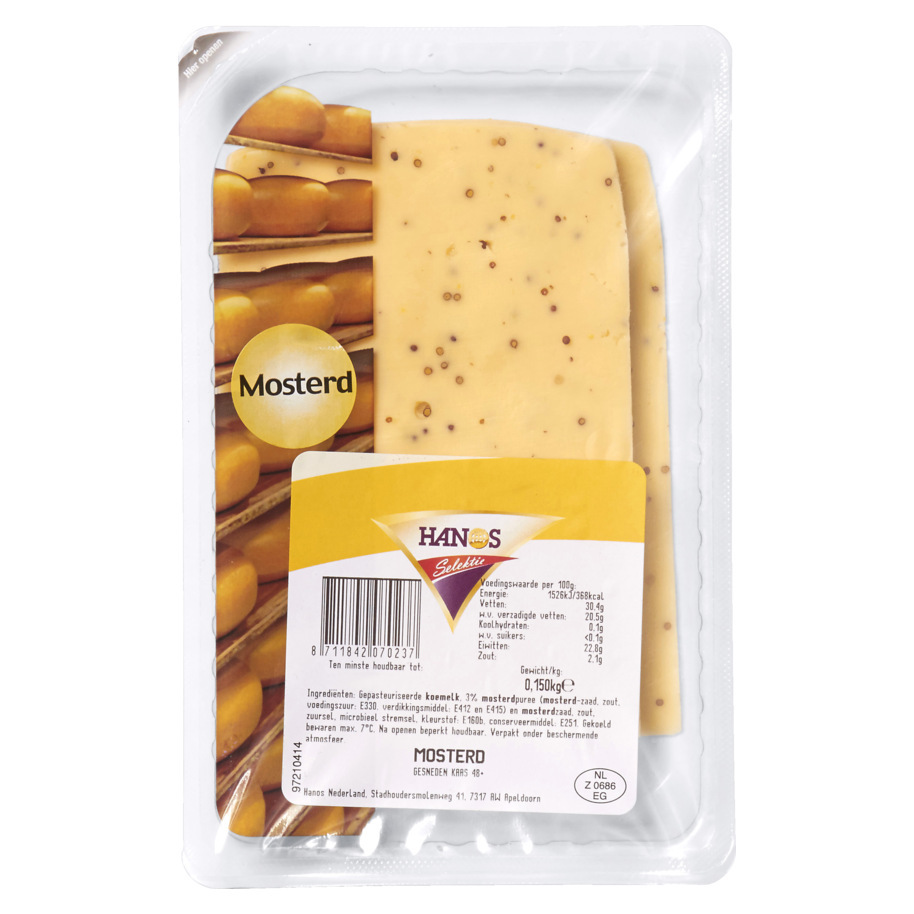 FROMAGE MOUTARDE EN TRANCHES 150GR
