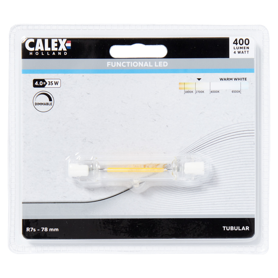 CALEX LED LAMP R7S 78MM FULL GLASS