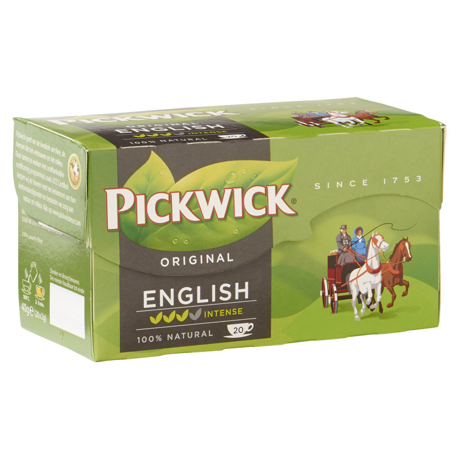 THEE TEA FOR ONE  PICKWICK 20X2GR ENGELS