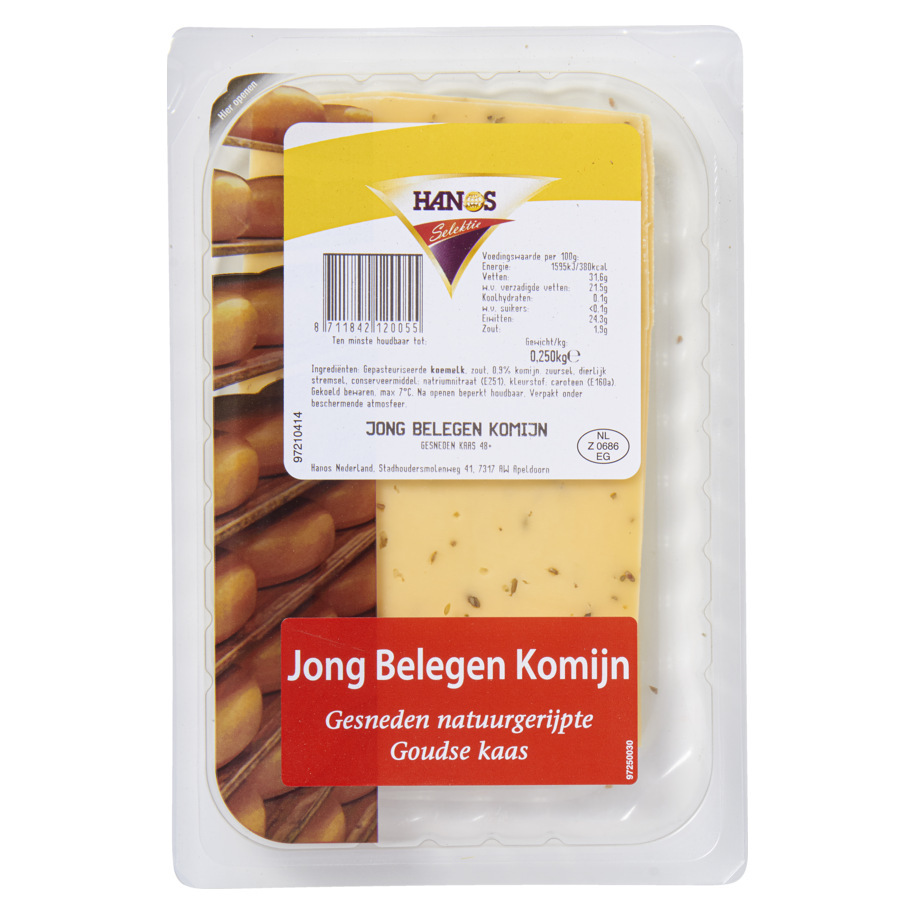 CHEESE CUMIN YOUNG AGED 250 GR
