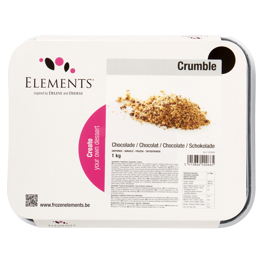 CRUMBLE CHOCOLADE ELEMENTS V. 33204900