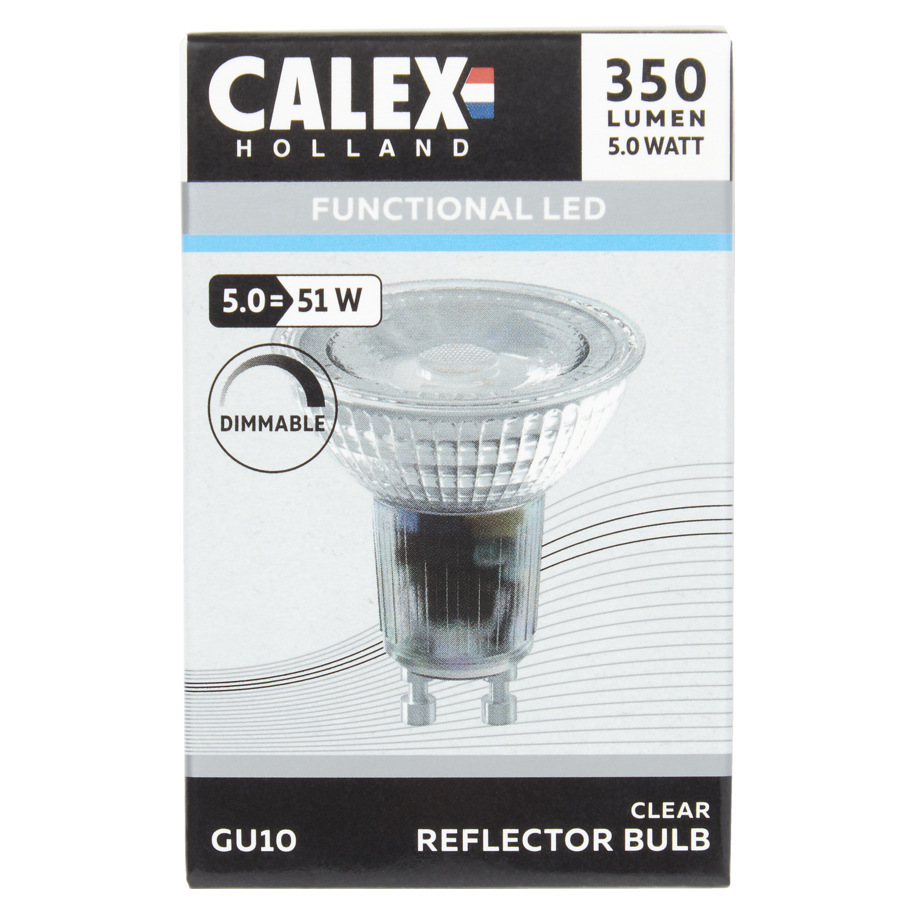 CALEX SMD LED LAMP GU10 5W DIMBAAR