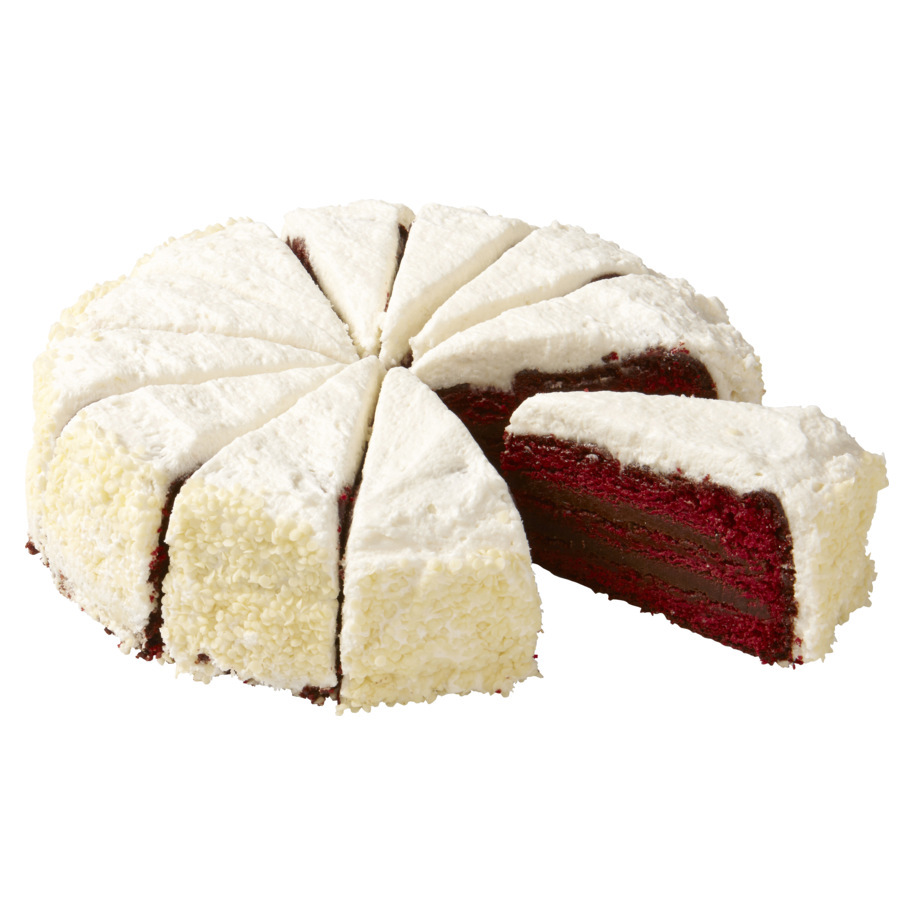 FUDGE RED VELVET CAKE (12 P)