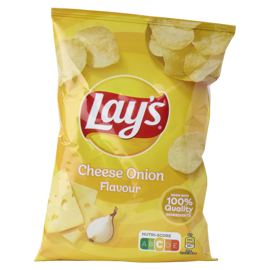 CHIPS CHEESE ONION  40GR