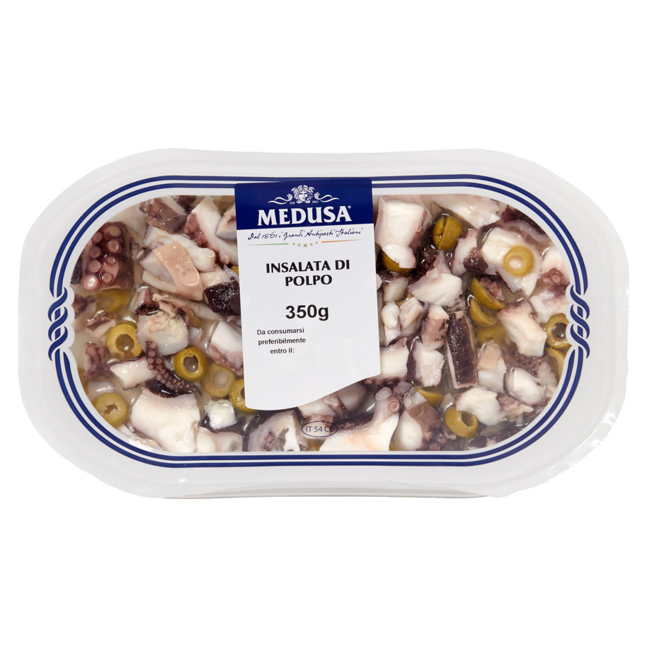 OCTOPUS SALAD WITH OLIVES IN OIL