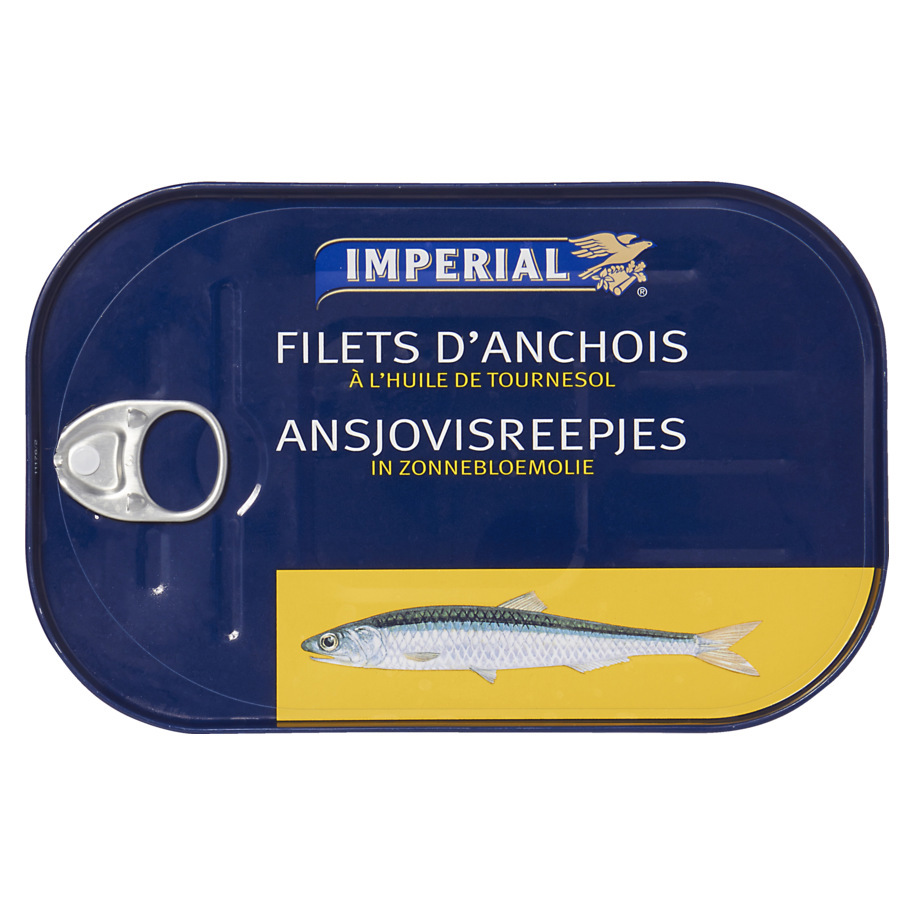 ANCHOVY FILLET STRIPS DRAINED 600GR