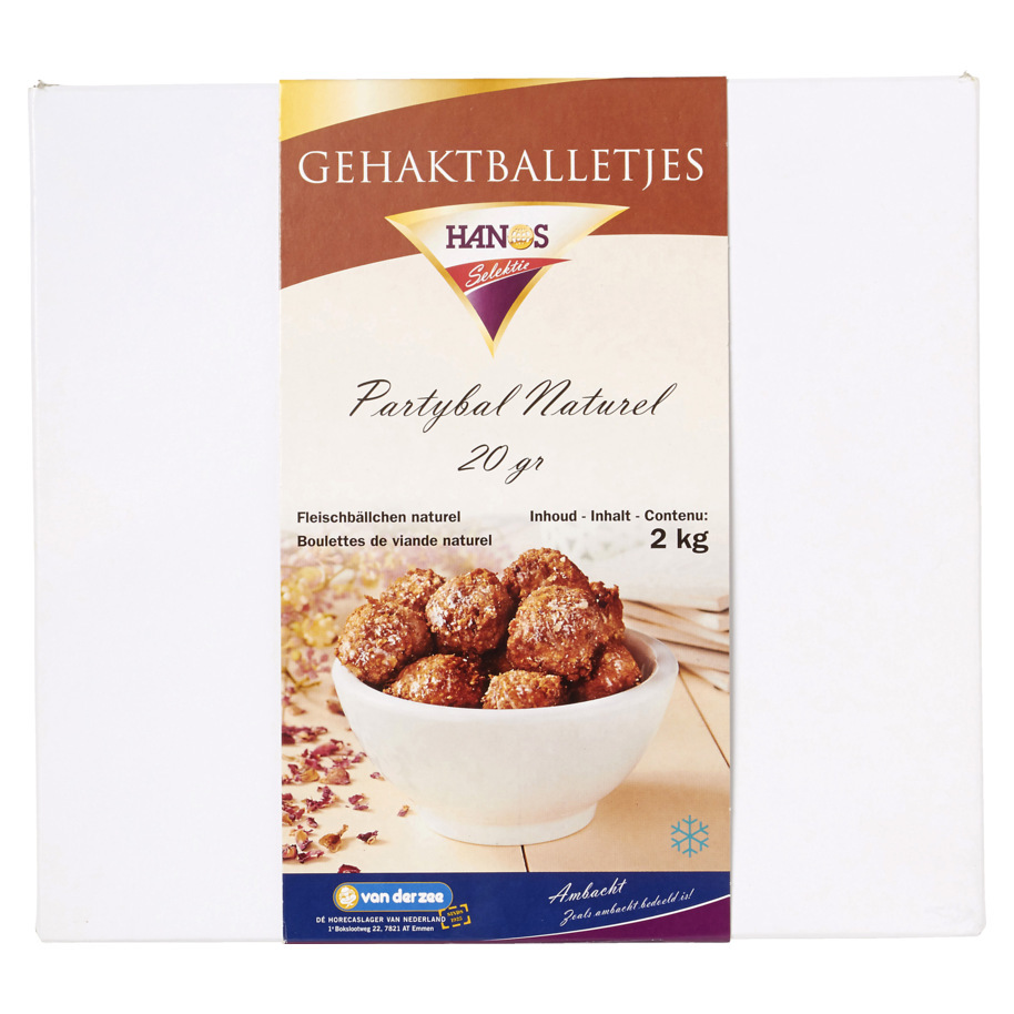 PARTY BALL NATURAL 20GR