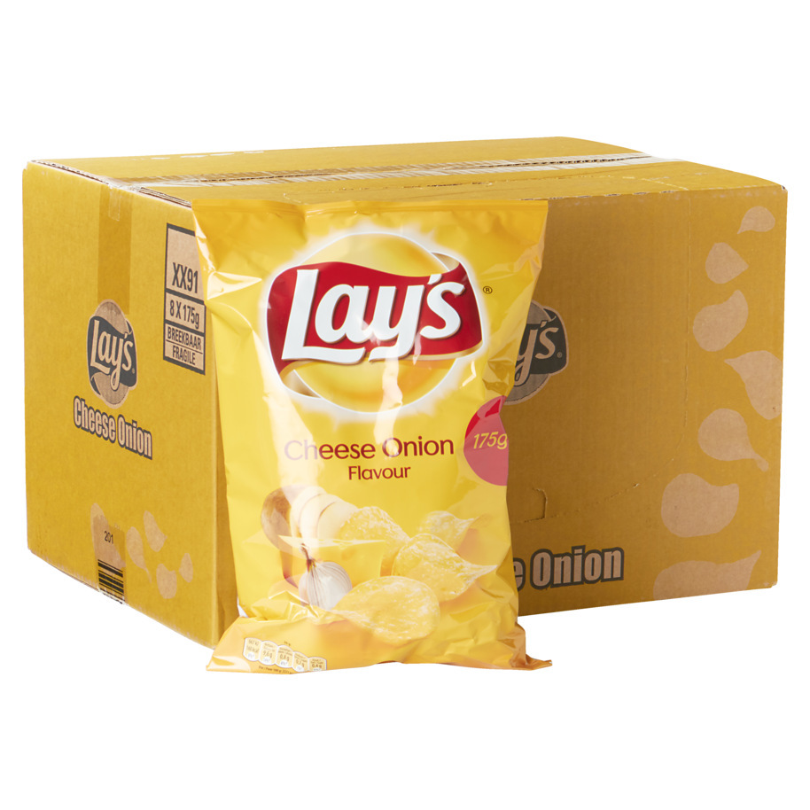 CHIPS CHEESE ONION  175GR