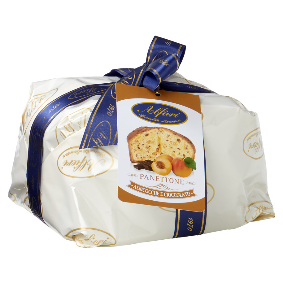 PANETTONE WITH DICED CANDIED APRICOT AND
