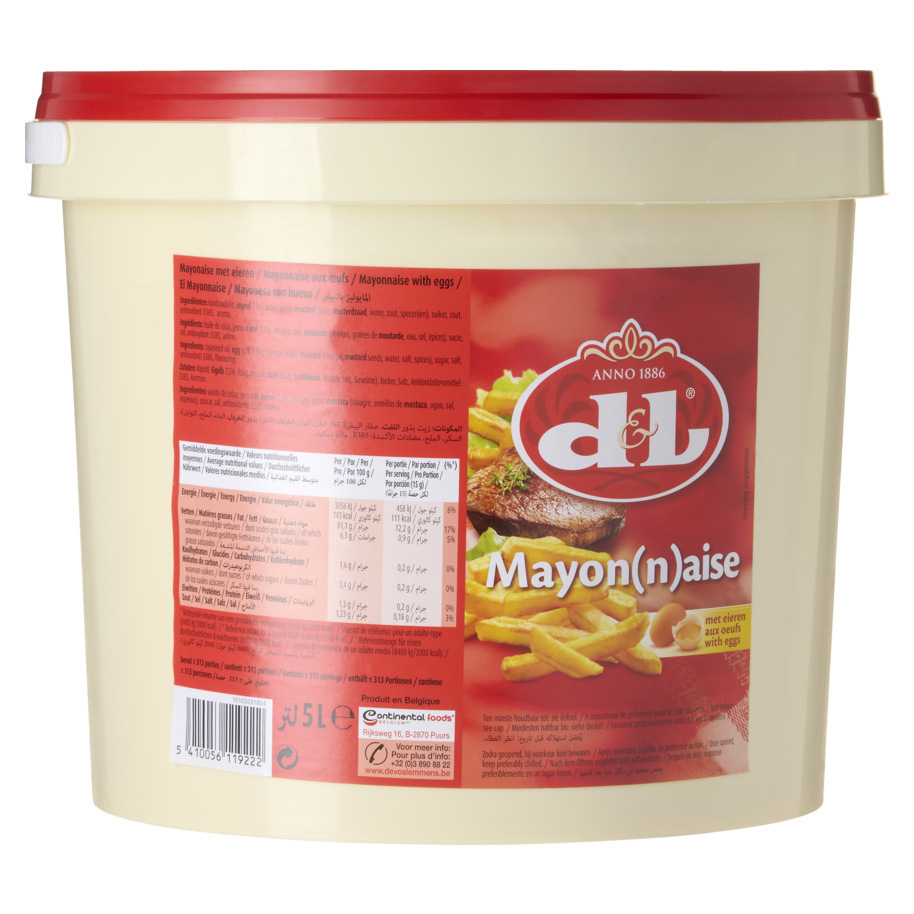 D&L MAYONNAISE A L'OEUF
