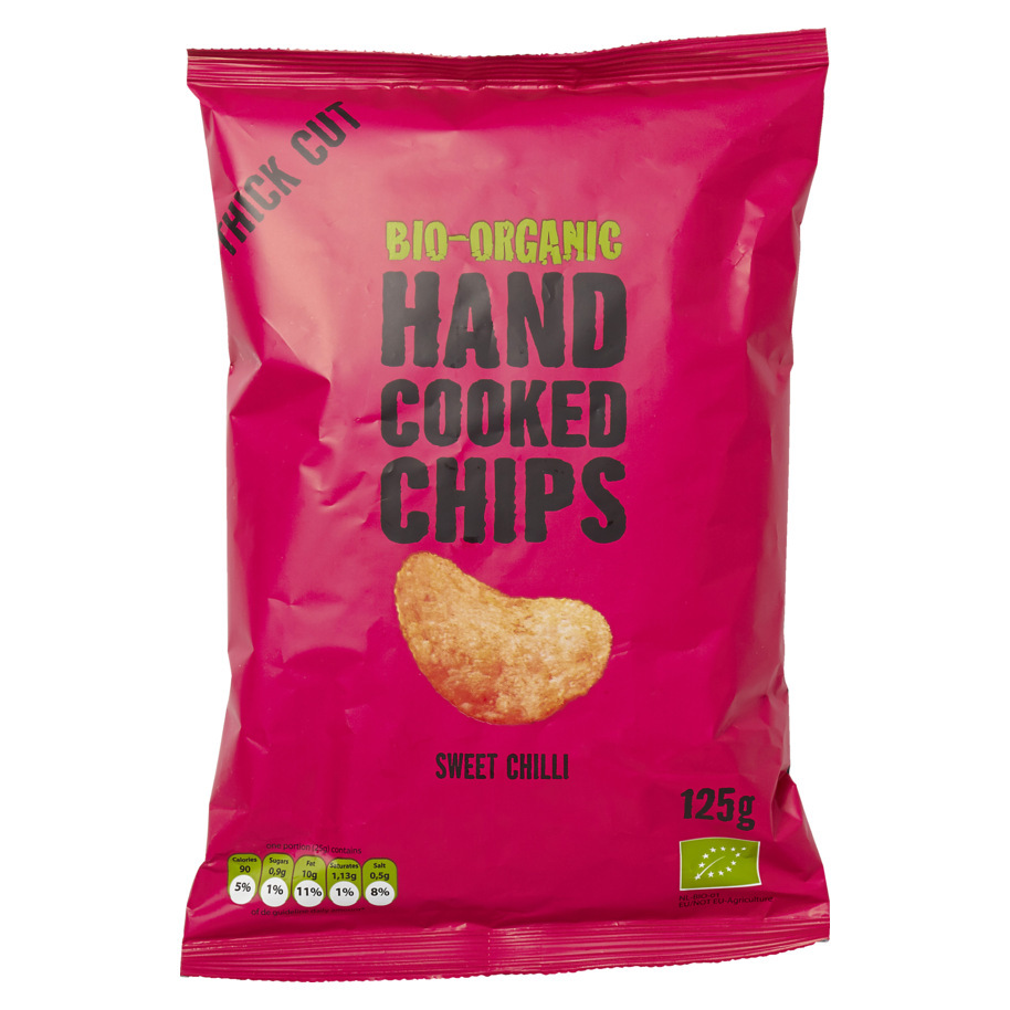 CHIPS SWEET CHILI HANDCOOKED ECO