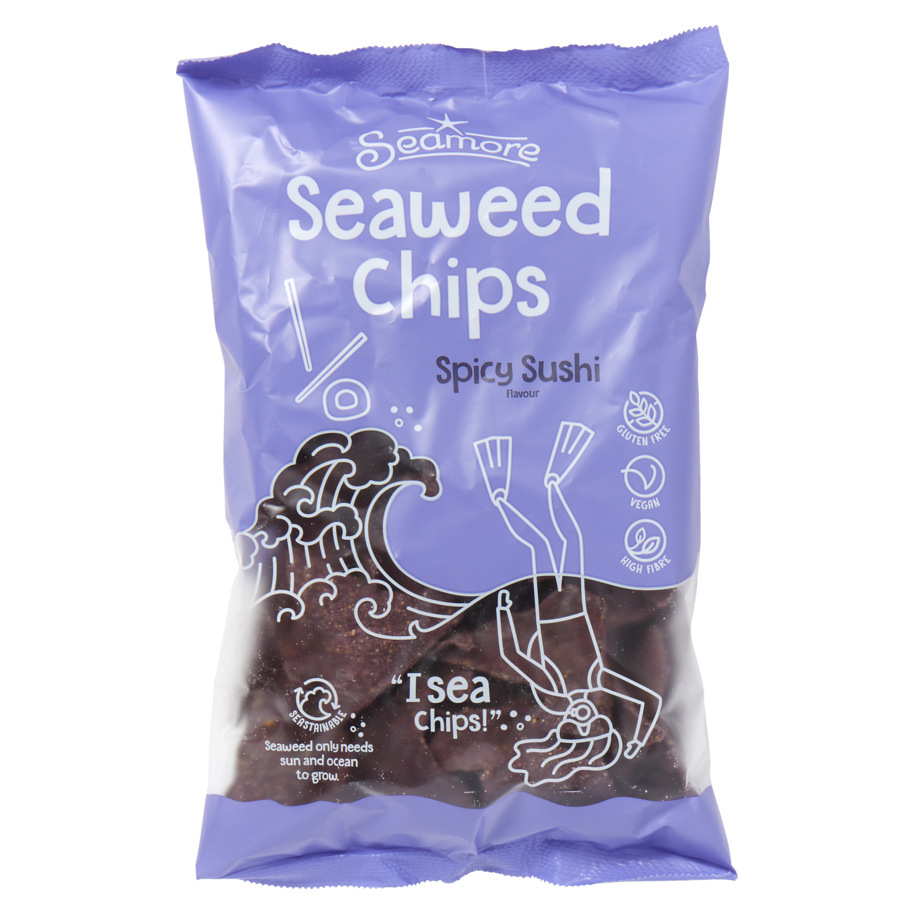 SEAWEED TORTILLA CHIPS SPICY SUSHI