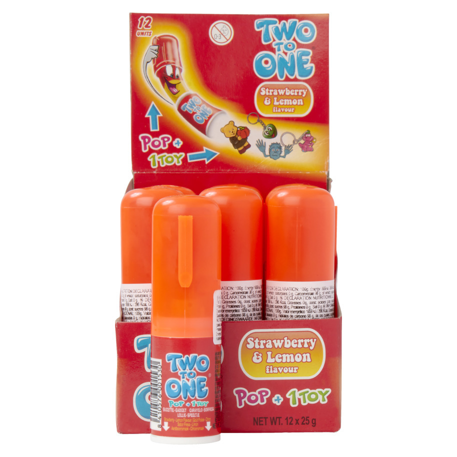 TWO TO ONE  STRAWBERRY – LEMON
