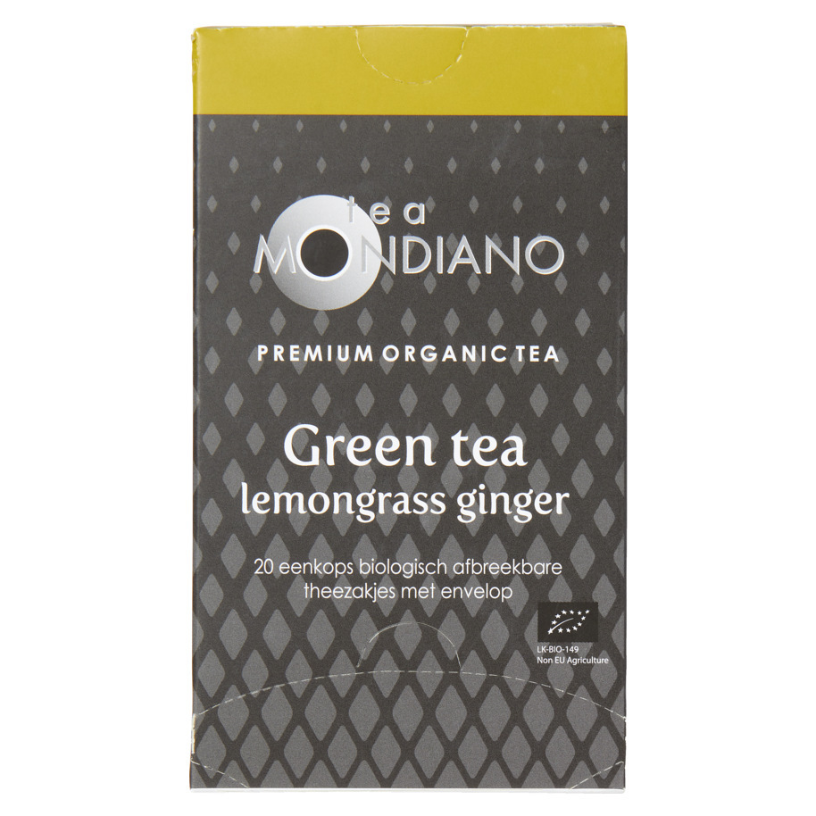 GREEN TEA LEMONGRASS GINGER ORGANIC 20X1