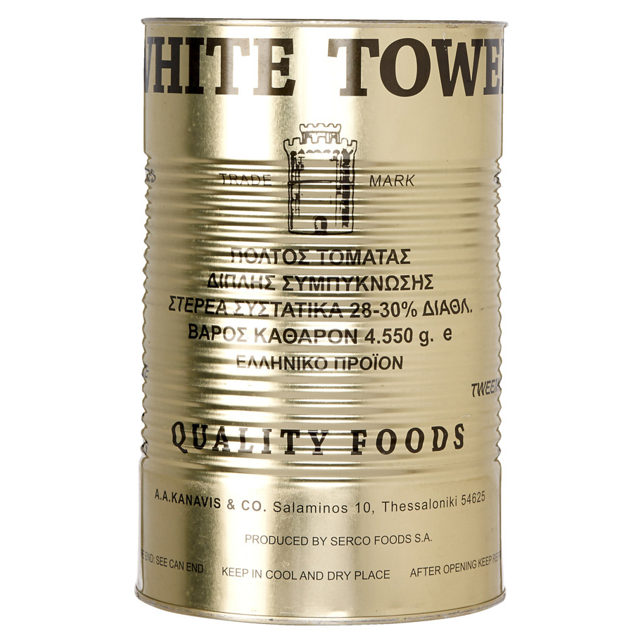 TOMATO PURÉE WHITE TOWER
