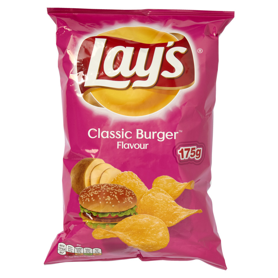 CHIPS CLASSIC BURGER LAY'S