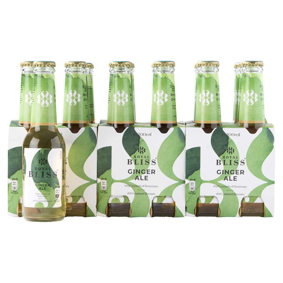 ROYAL BLISS GINGER ALE 6X4X20CL