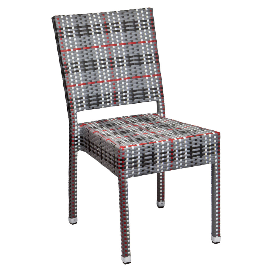 MEZZA CHAIR FREESTYLE RED - FLAT WEAVING