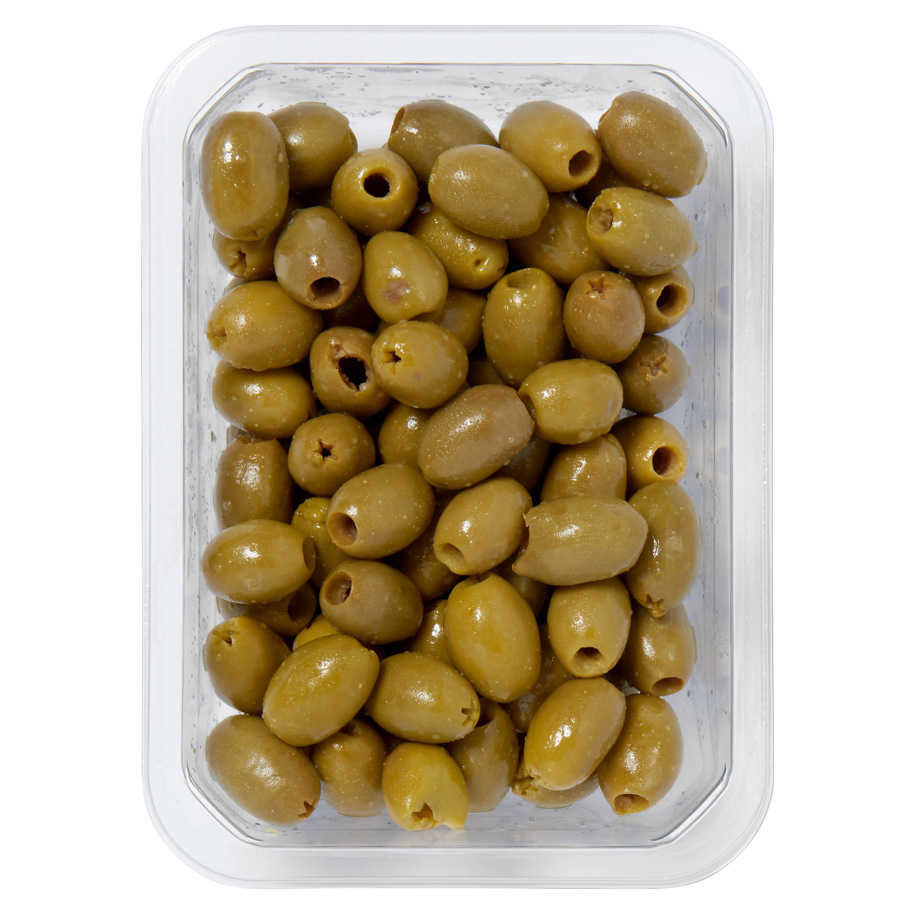 OLIVES NATURAL FRESH GREEN STONED