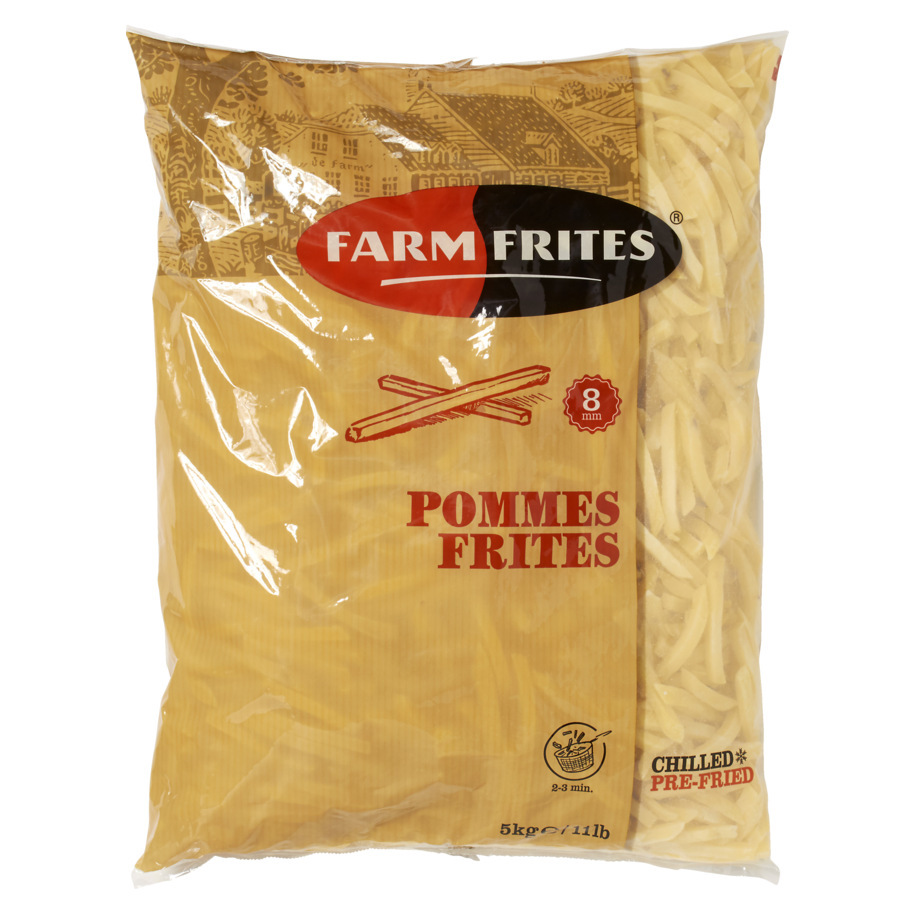 FRITES CHILLED 8MM  2X5KG
