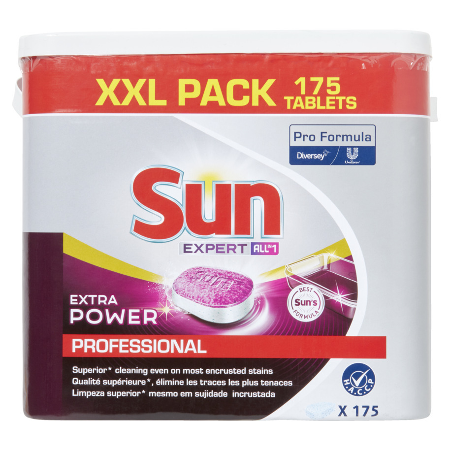 SUN DISHWASHER TABLETS ALL-IN-1 POWER