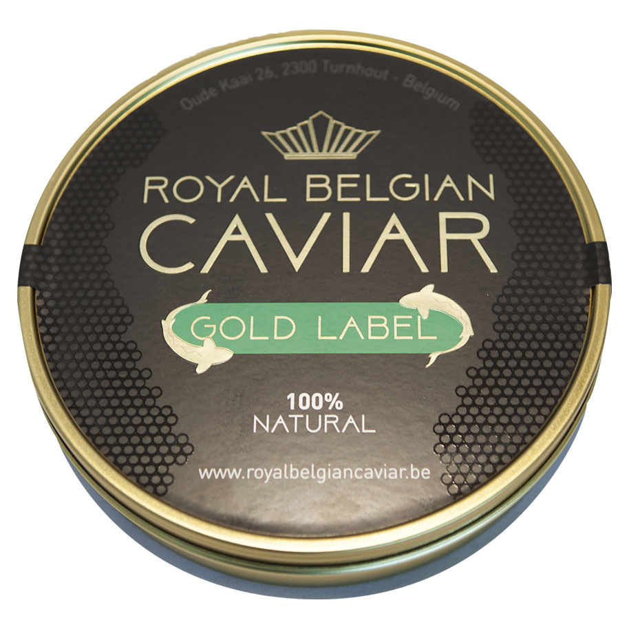 CAVIAR GOLD LABEL ROYAL BELGIAN CAVIAR