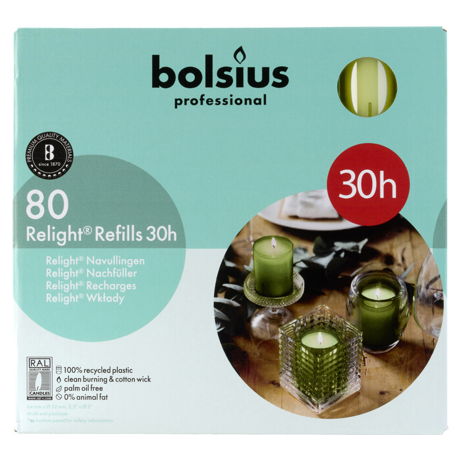 RELIGHT® REFILL 24U BX.80 OLIVE