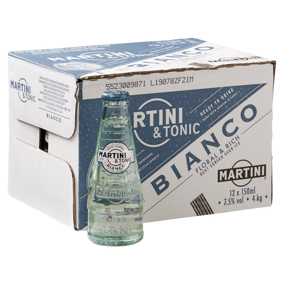 MARTINI & TONIC BIANCO 12 x 15CL