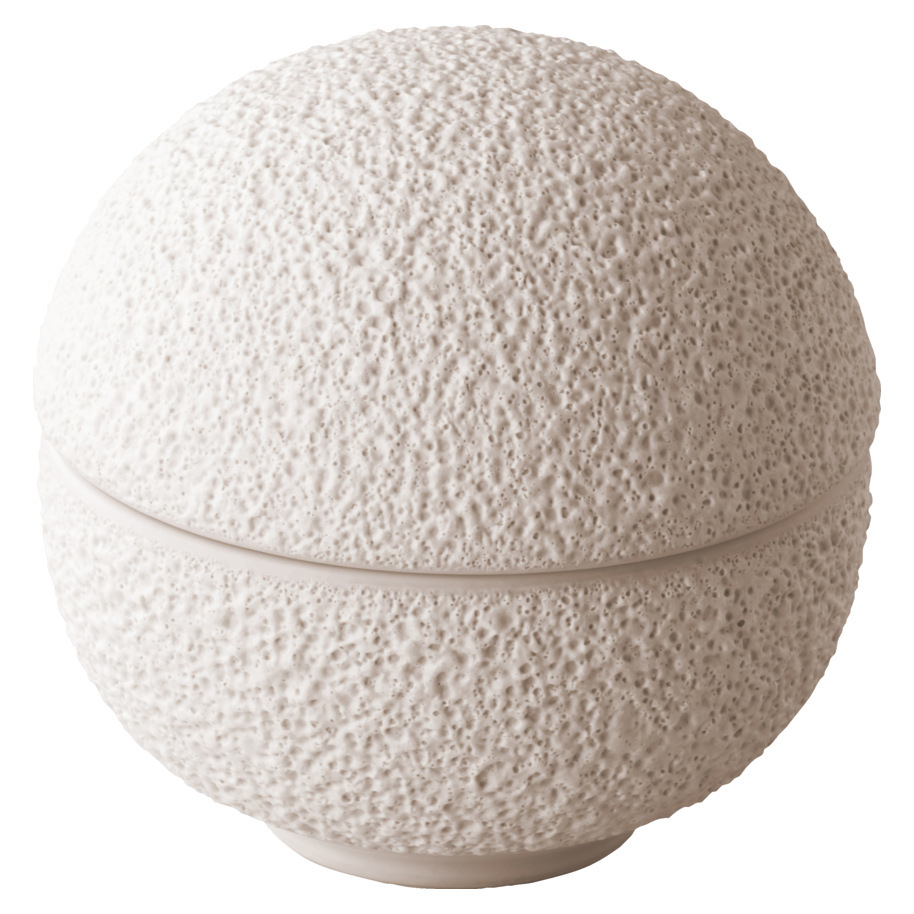 VULCANIC BALL BOWL  WHITE SMALL  12 CM