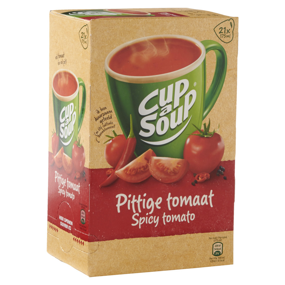 PITTIGE TOMAAT 175ML CUP-A-SOUP
