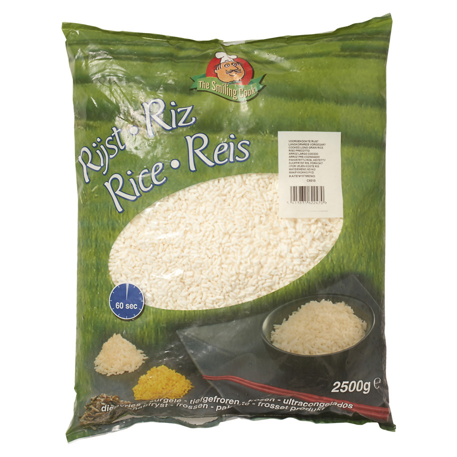RICE WHITE COOKED