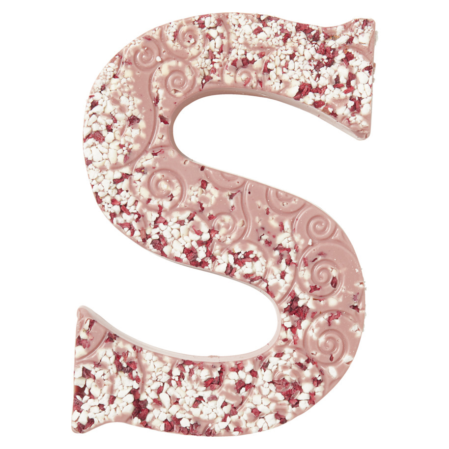 LUXE CHOCOLADELETTER S RUBY MERENGUE FRA