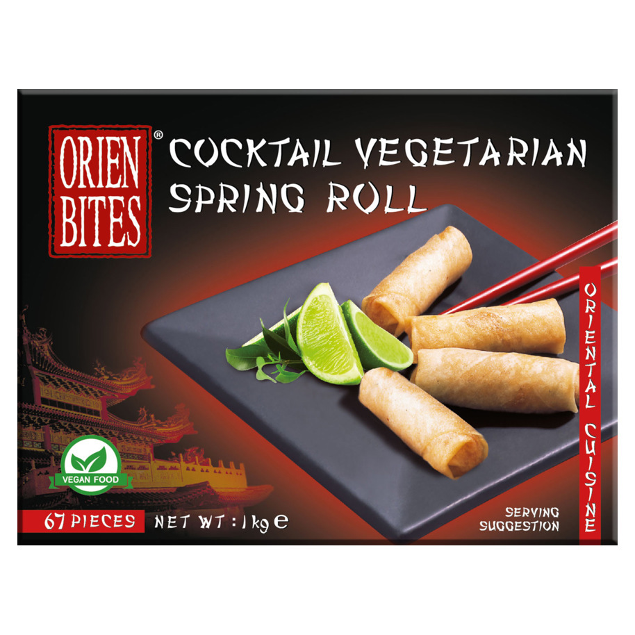 COCKTAIL VEG SPRING ROLL 67 PIECES