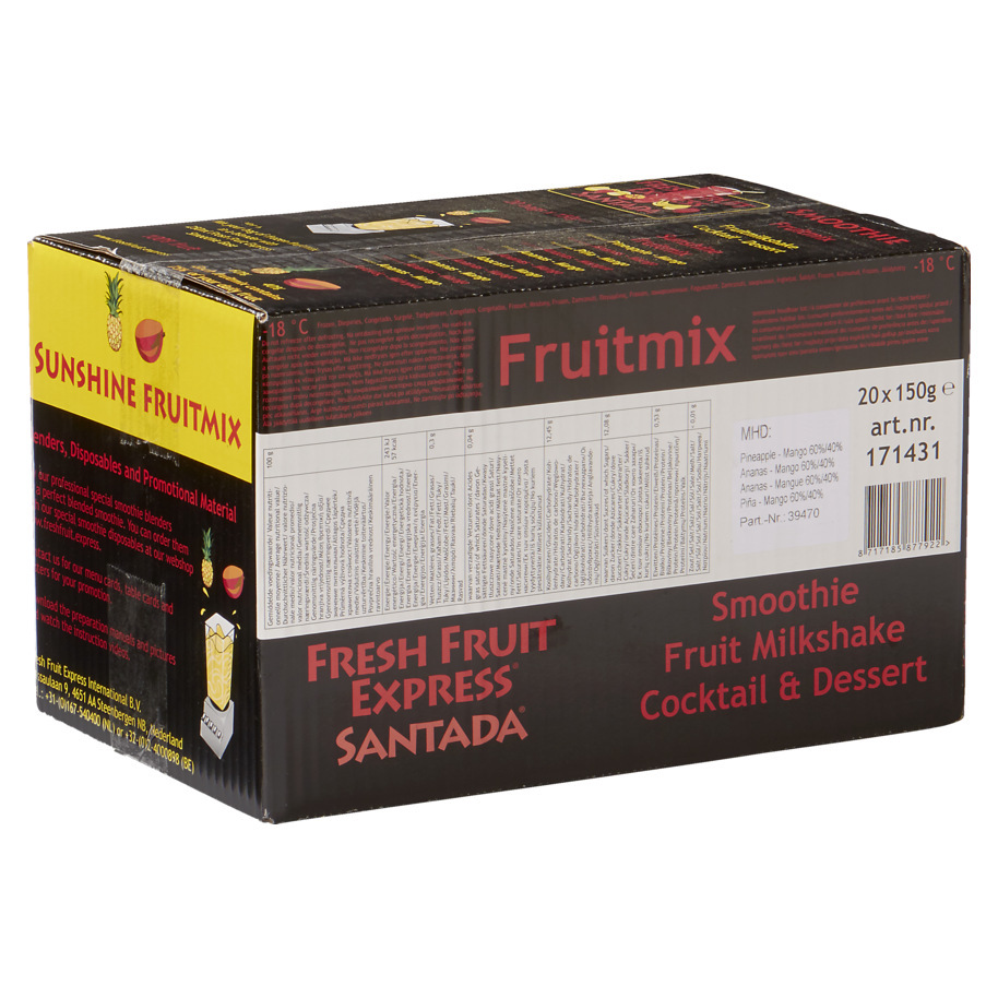 FSMOOTHIE FRUITMIX ANANAS/MAN./TROP.150G