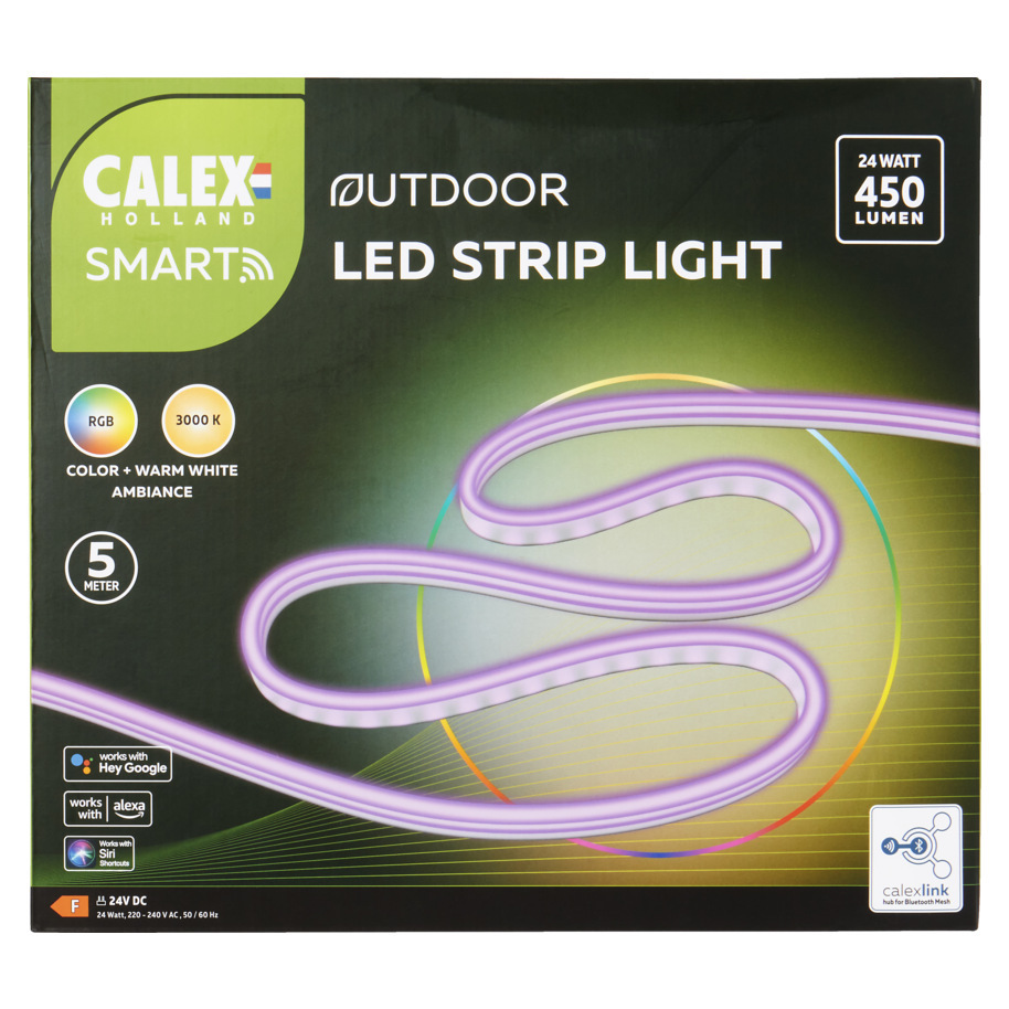CALEX SMART RGBW OUTDOOR STRIP LIGHT 5 M