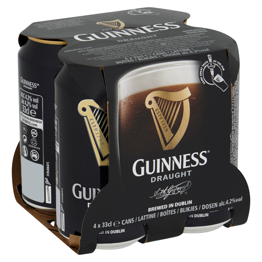 GUINNESS ST.DRAUGHT 33CL