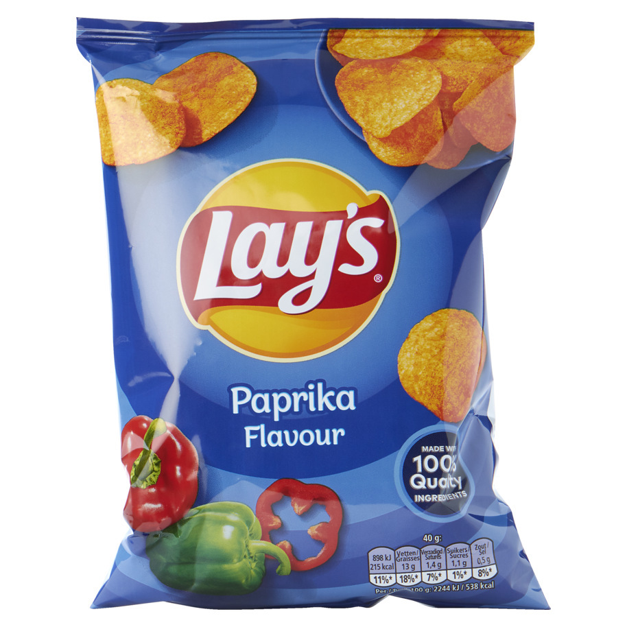 LAY'S PAPRIKA CHIPS 40GR
