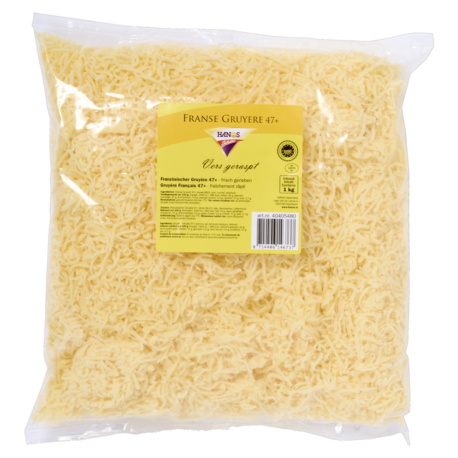 FRENCH GRUYERE GRATED 3 MM 1 KG