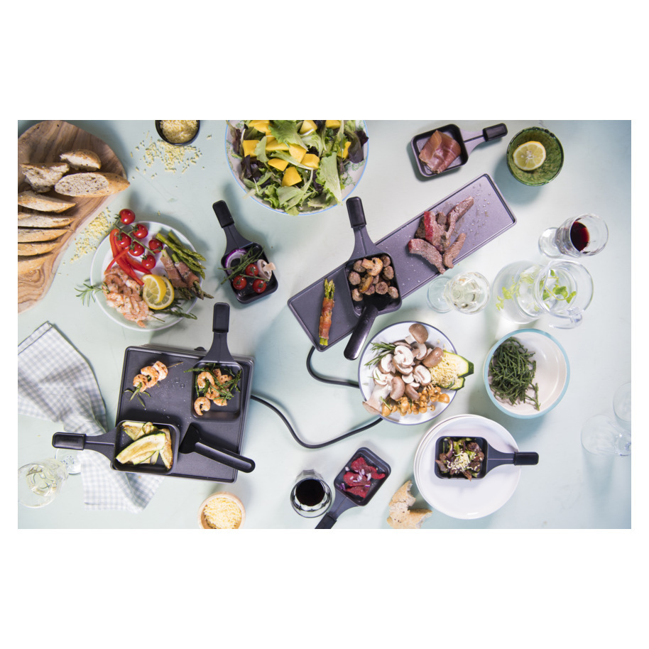 GOURMET - RACLETTE GRILL 'SQUARE 4 AND M
