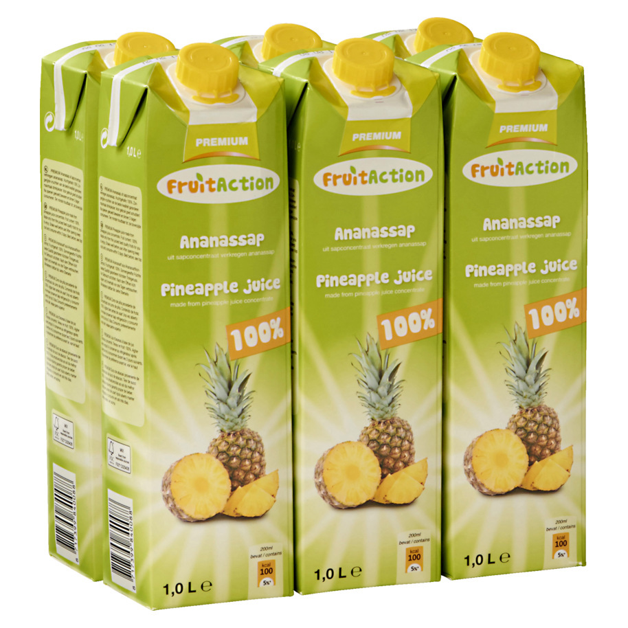 JUS D'ANANAS 1 L FRUIT ACTION