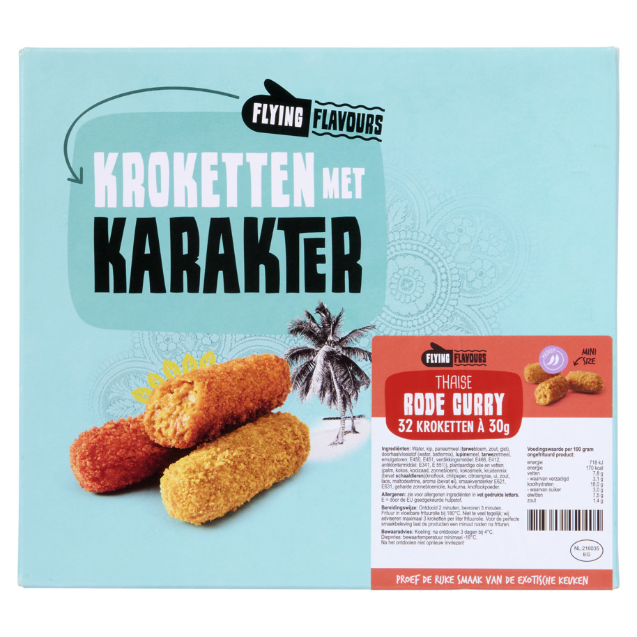 KROKETTE ROTE CURRY 30GR