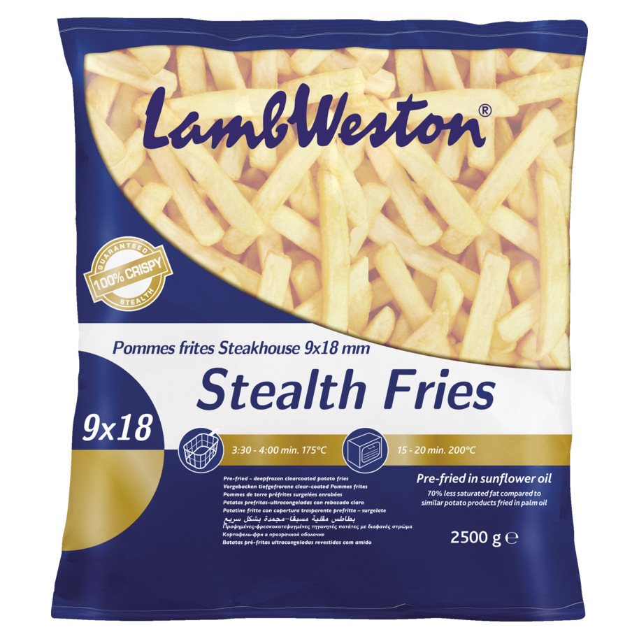 STEALTH FRITES 9X18MM STEAKHOUSE