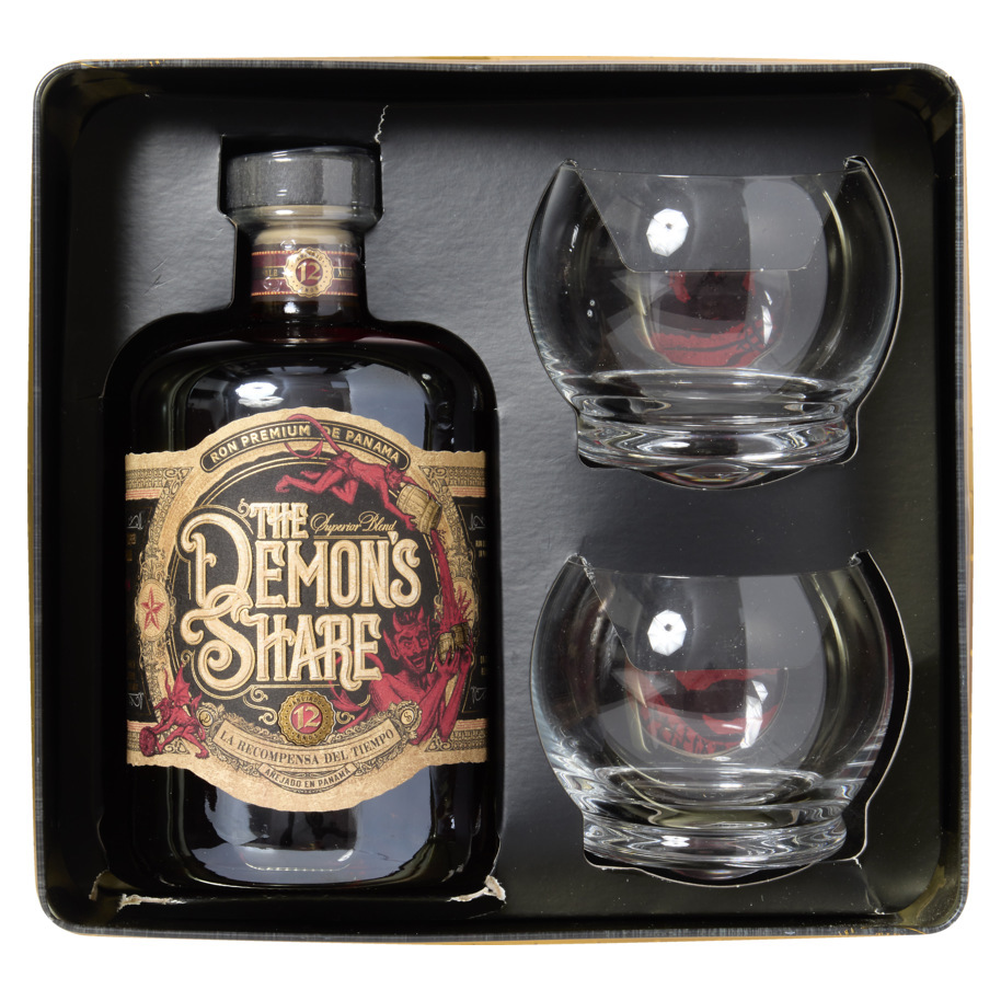 THE DEMON'S SHARE 12Y GIFTBOX
