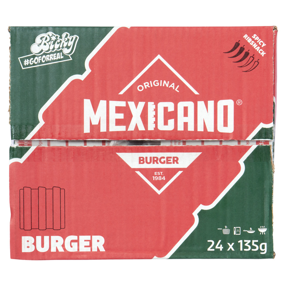 MEXICANO BURGER 135GR