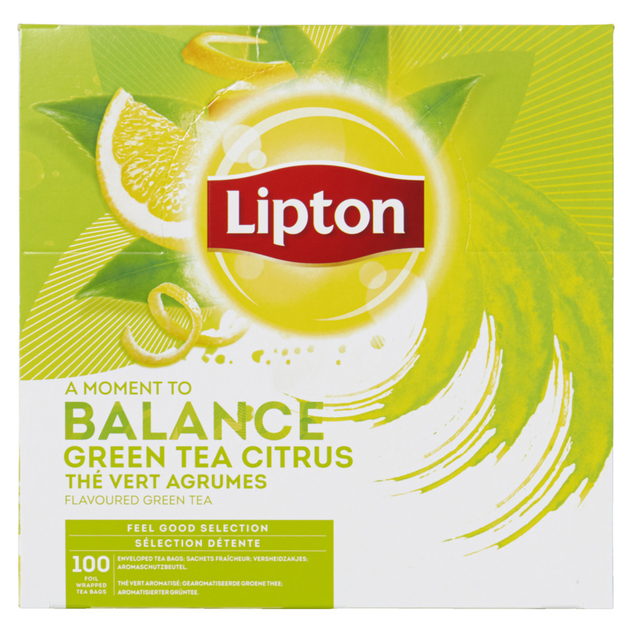 THEE GREEN TEA CITRUS LIPTON