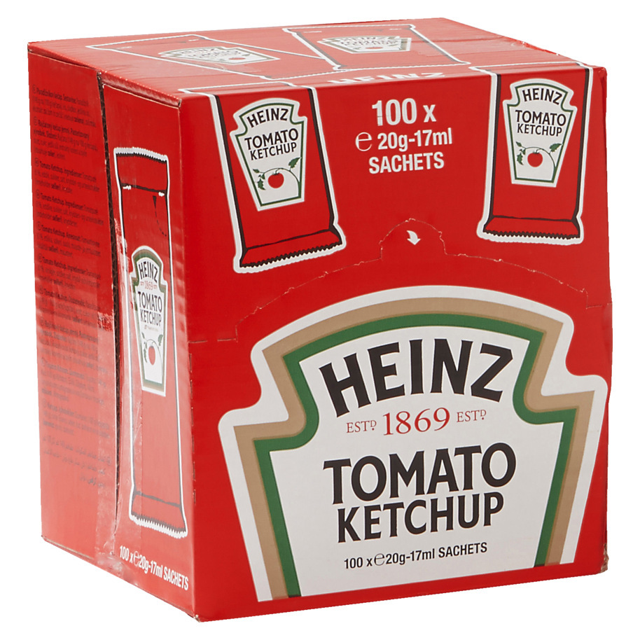 Tomaten Ketchup 100 Portionsbeutel á 17g
