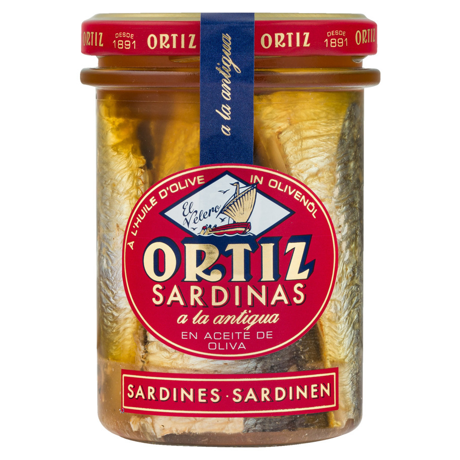 SARDINES OLD STYLE IN OLIVE OIL