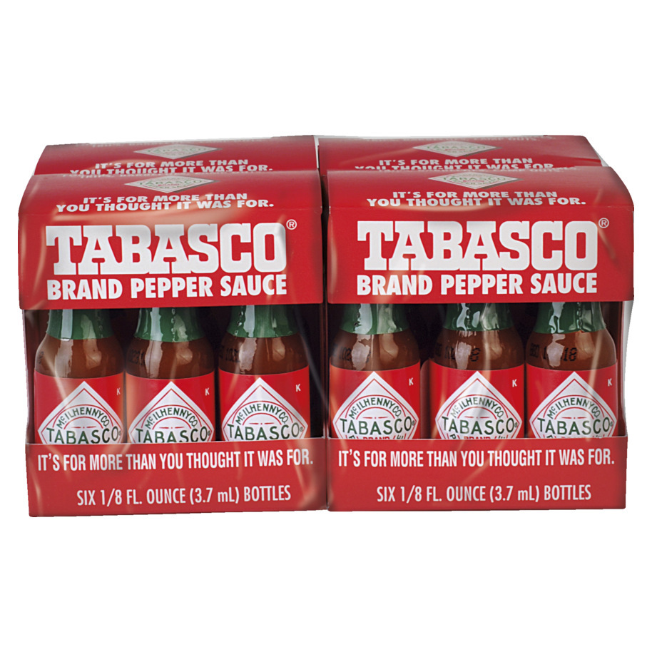 TABASCO ROUGE MINI BOUTEILLES SCHRINK